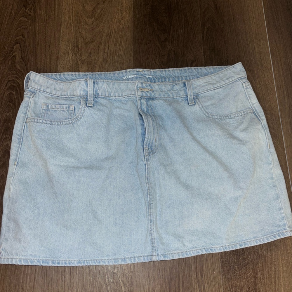 Old Navy WOW Light Blue Denim Skirt